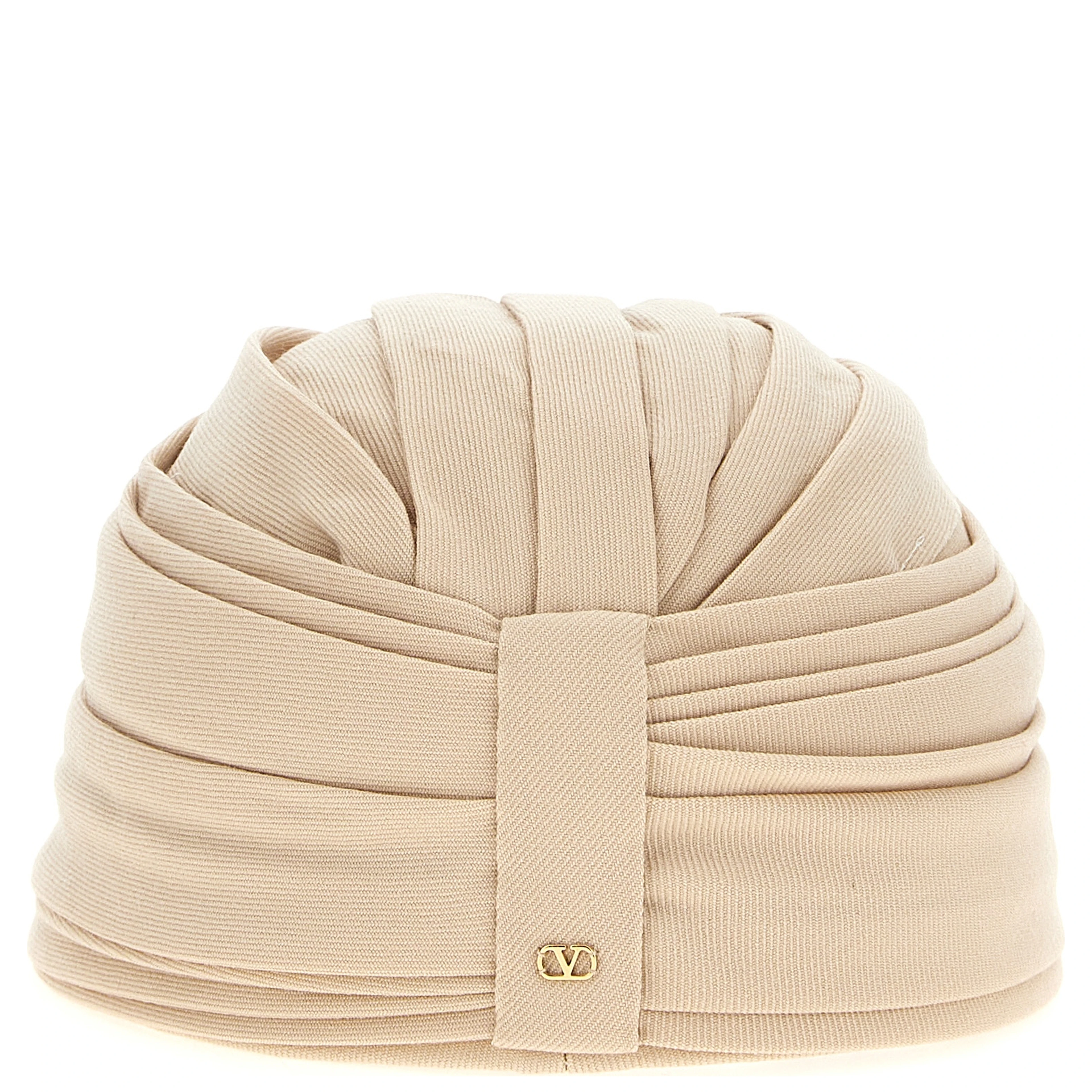 Beige Virgin Wool Hat