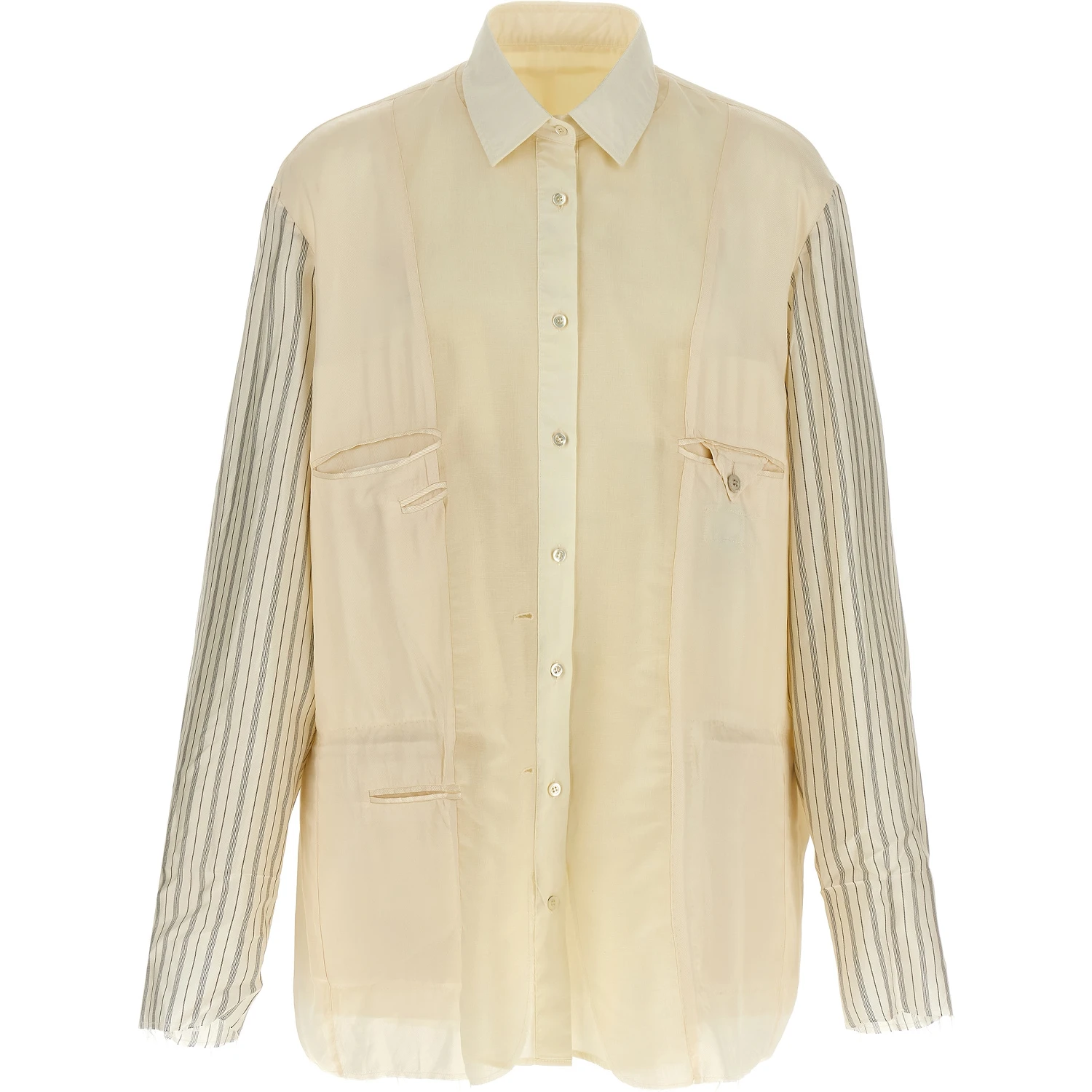 Beige Mohair Blouse