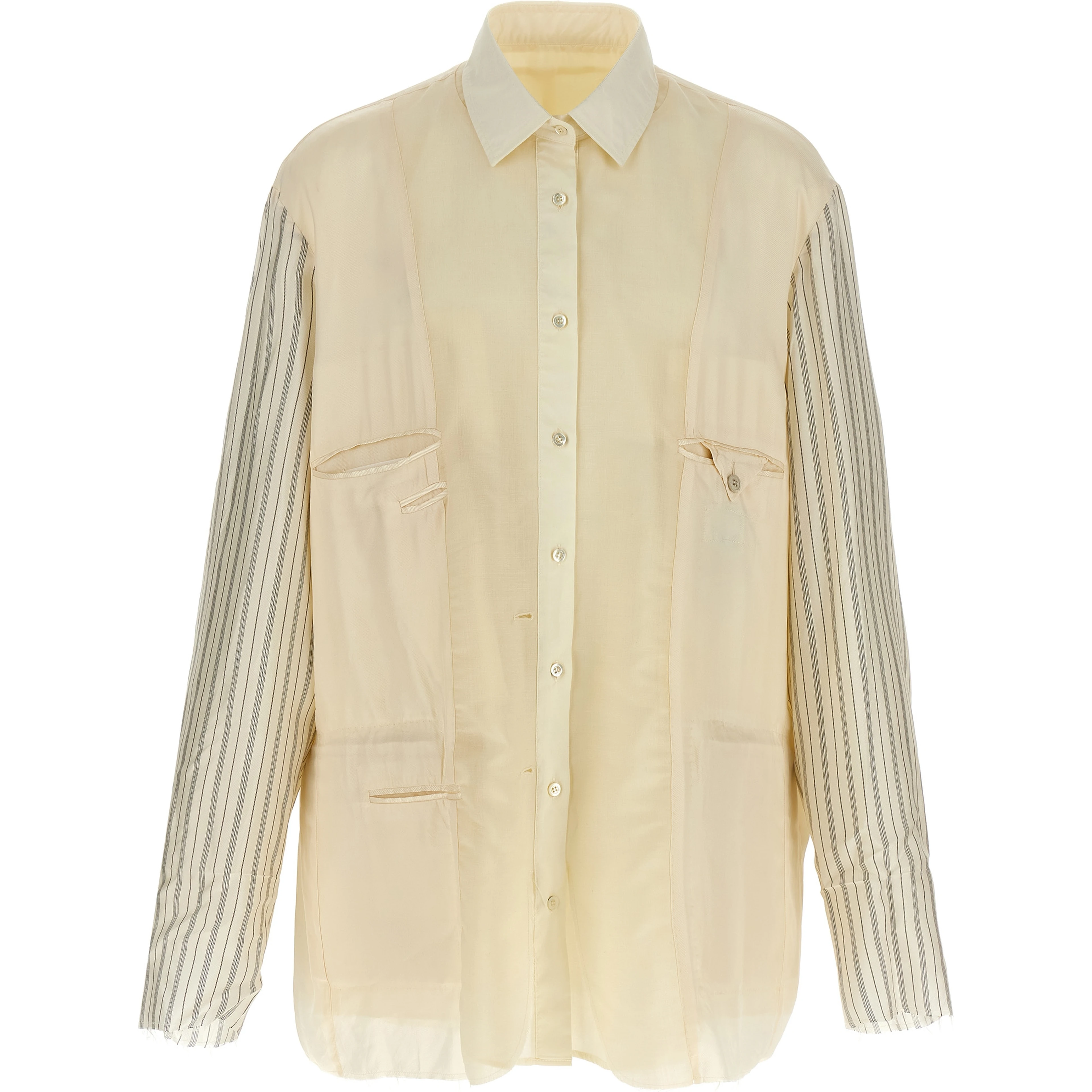 Beige Mohair Blouse