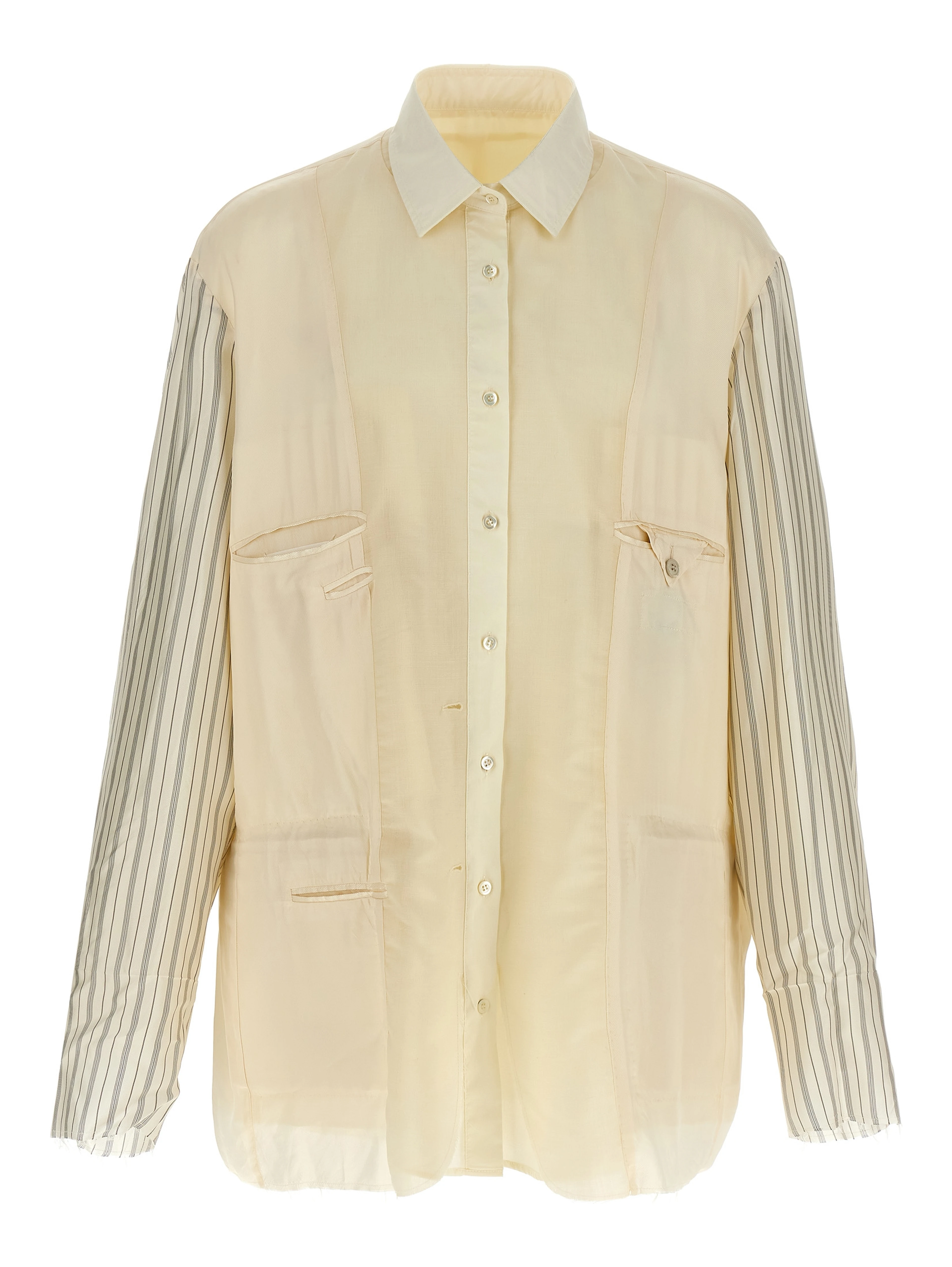 Beige Mohair Blouse