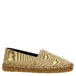 Beige Cotton Espadrilles