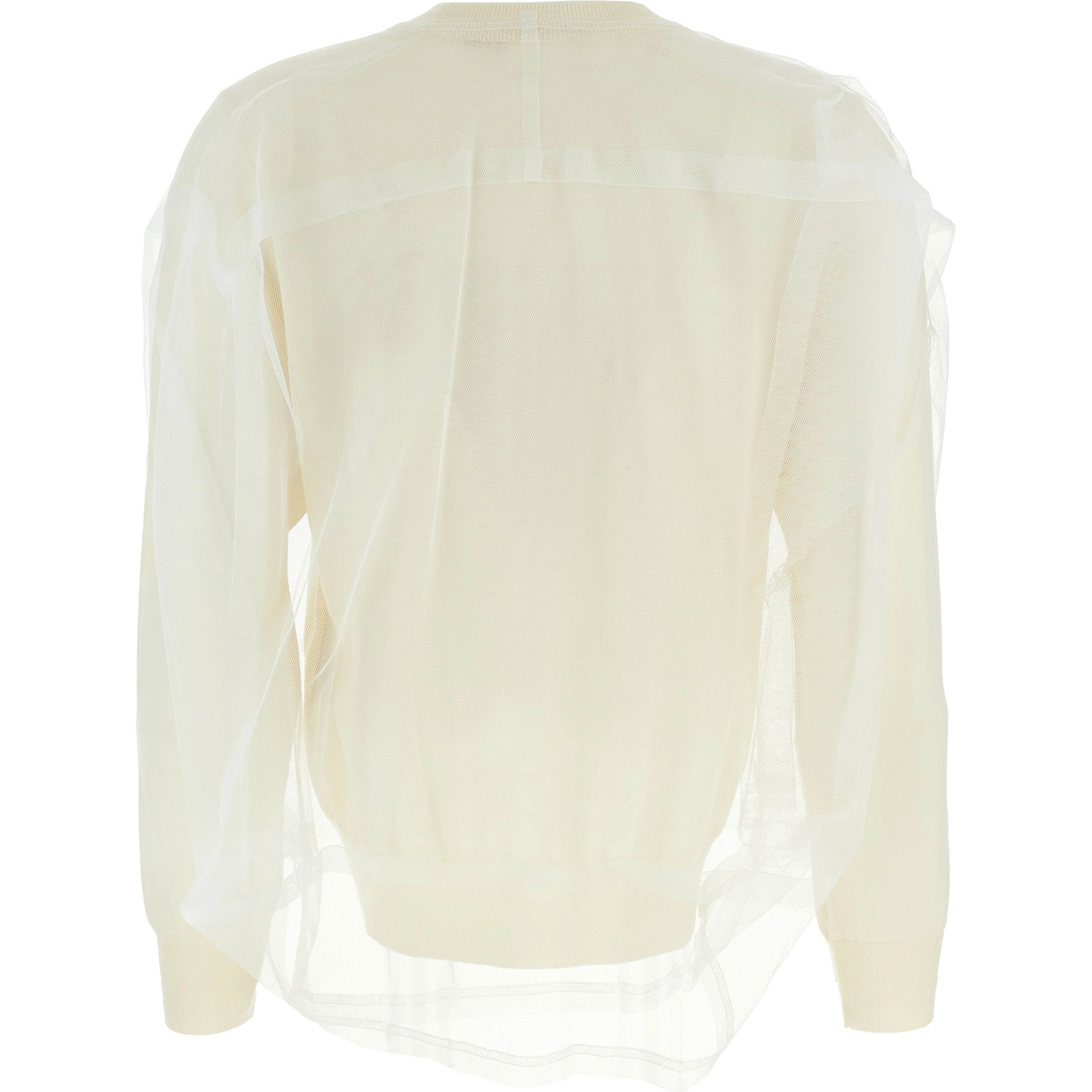 White Wool Cardigan