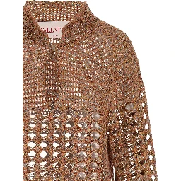 Multicolor Linen Cardigan