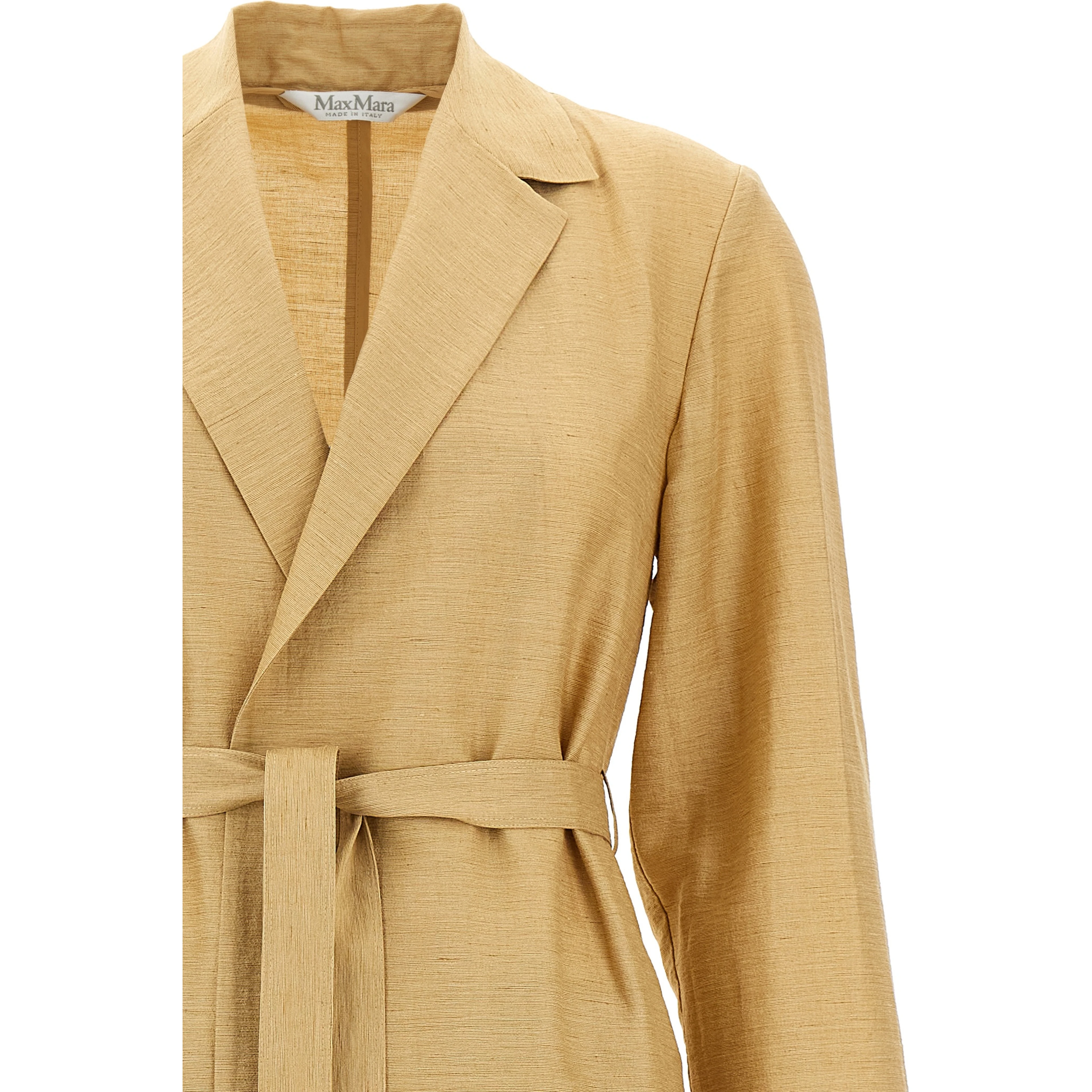 Beige Fluorofiber Coat