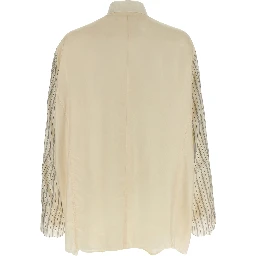 Beige Mohair Blouse
