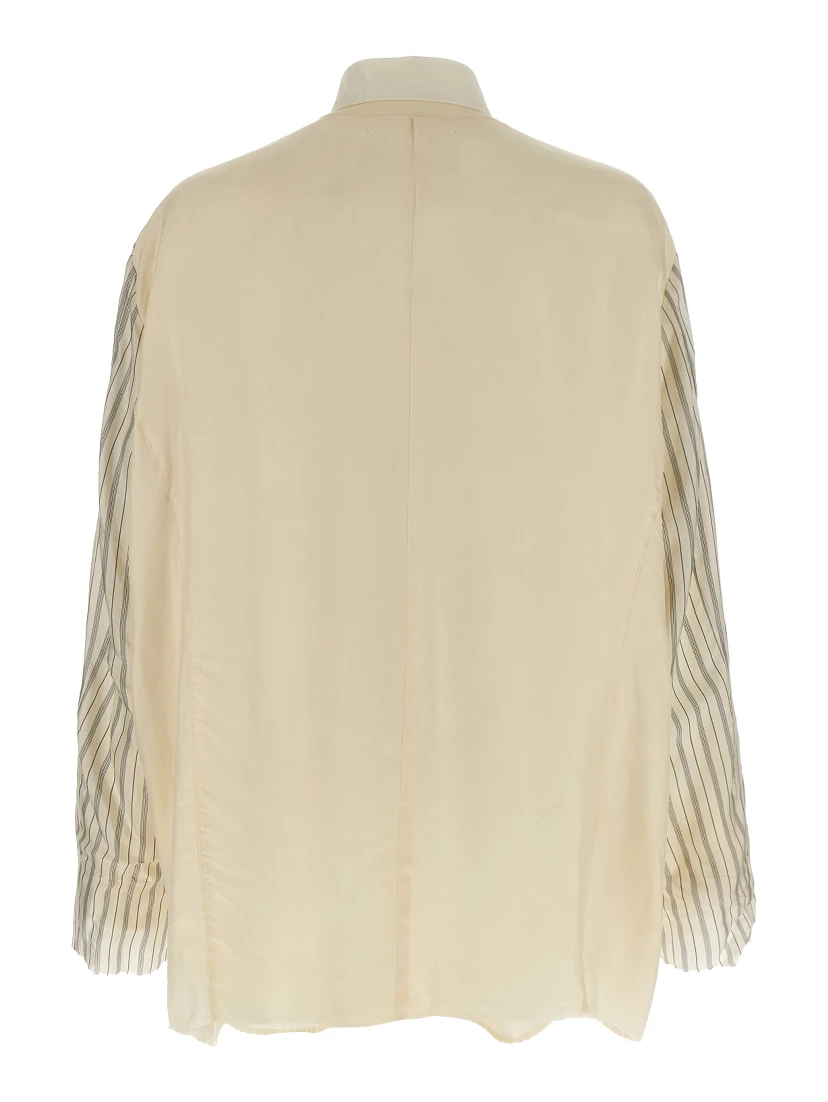 Beige Mohair Blouse