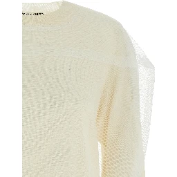 White Wool Cardigan