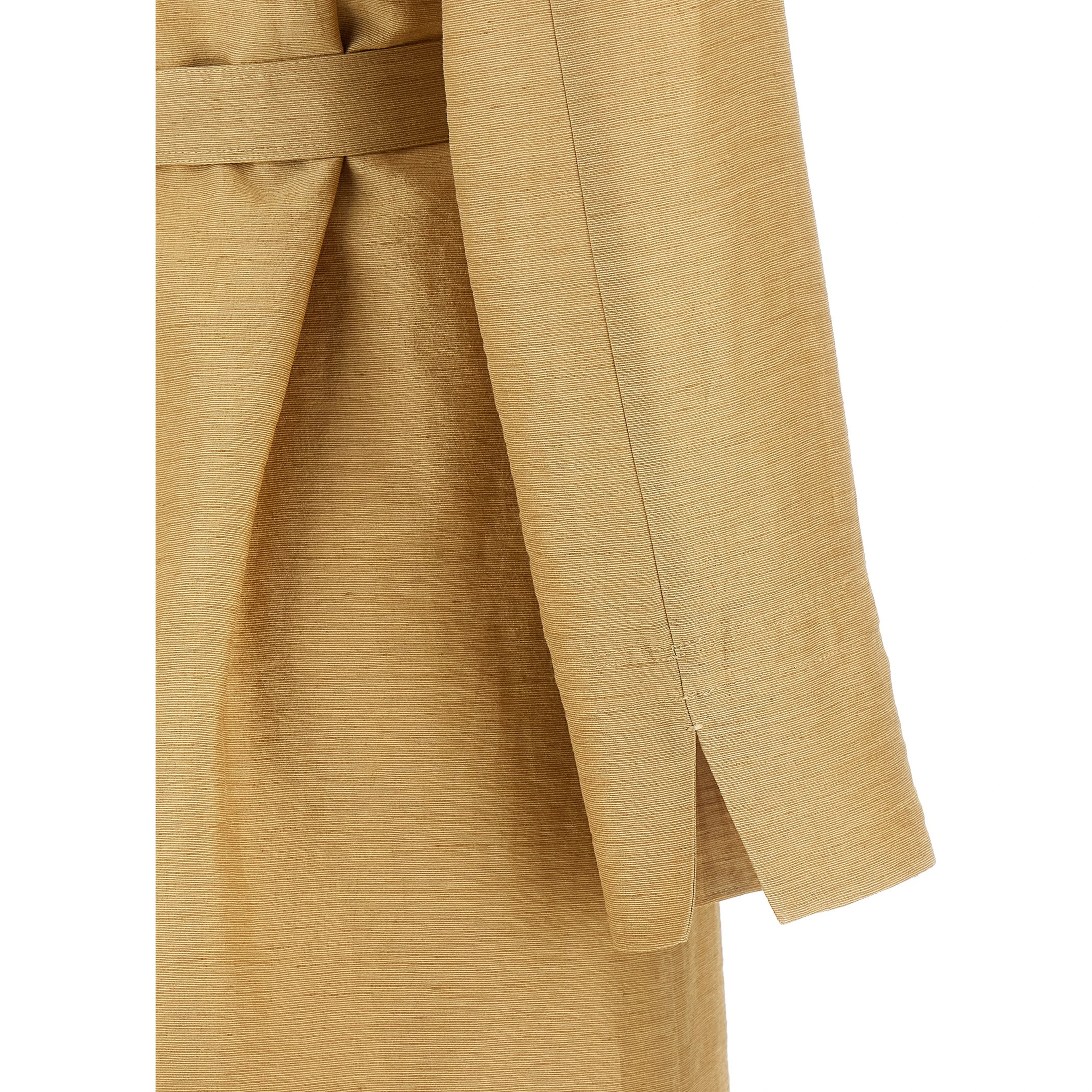 Beige Fluorofiber Coat