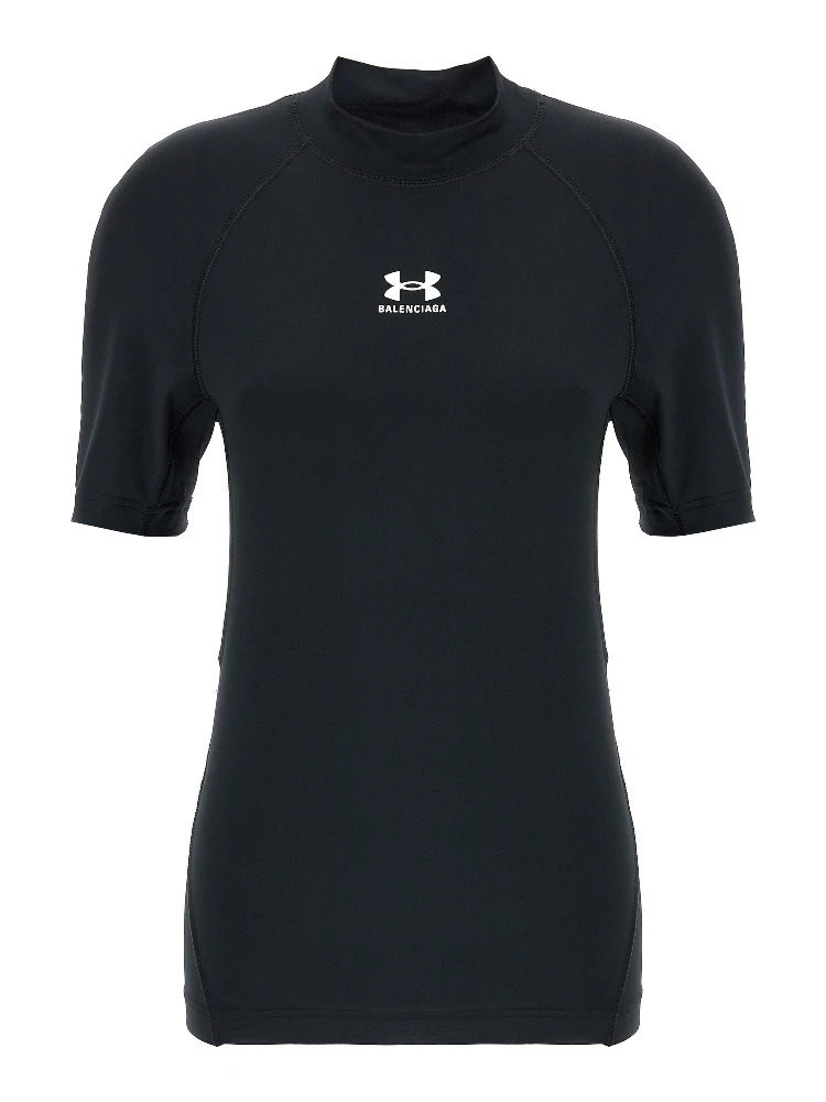 Black Polyester T-Shirt