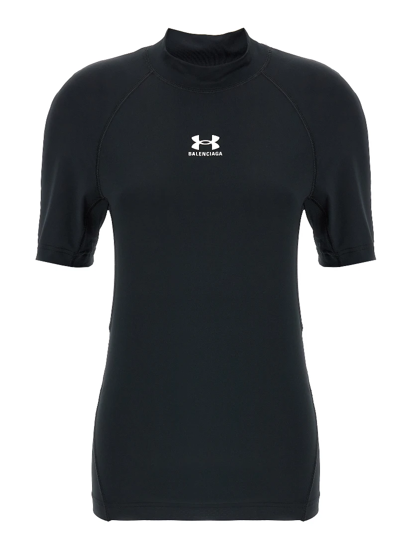 Black Polyester T-Shirt
