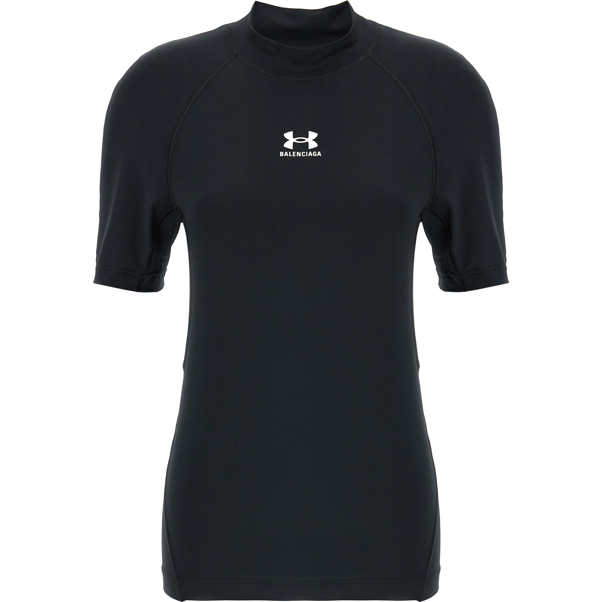 Black Polyester T-Shirt
