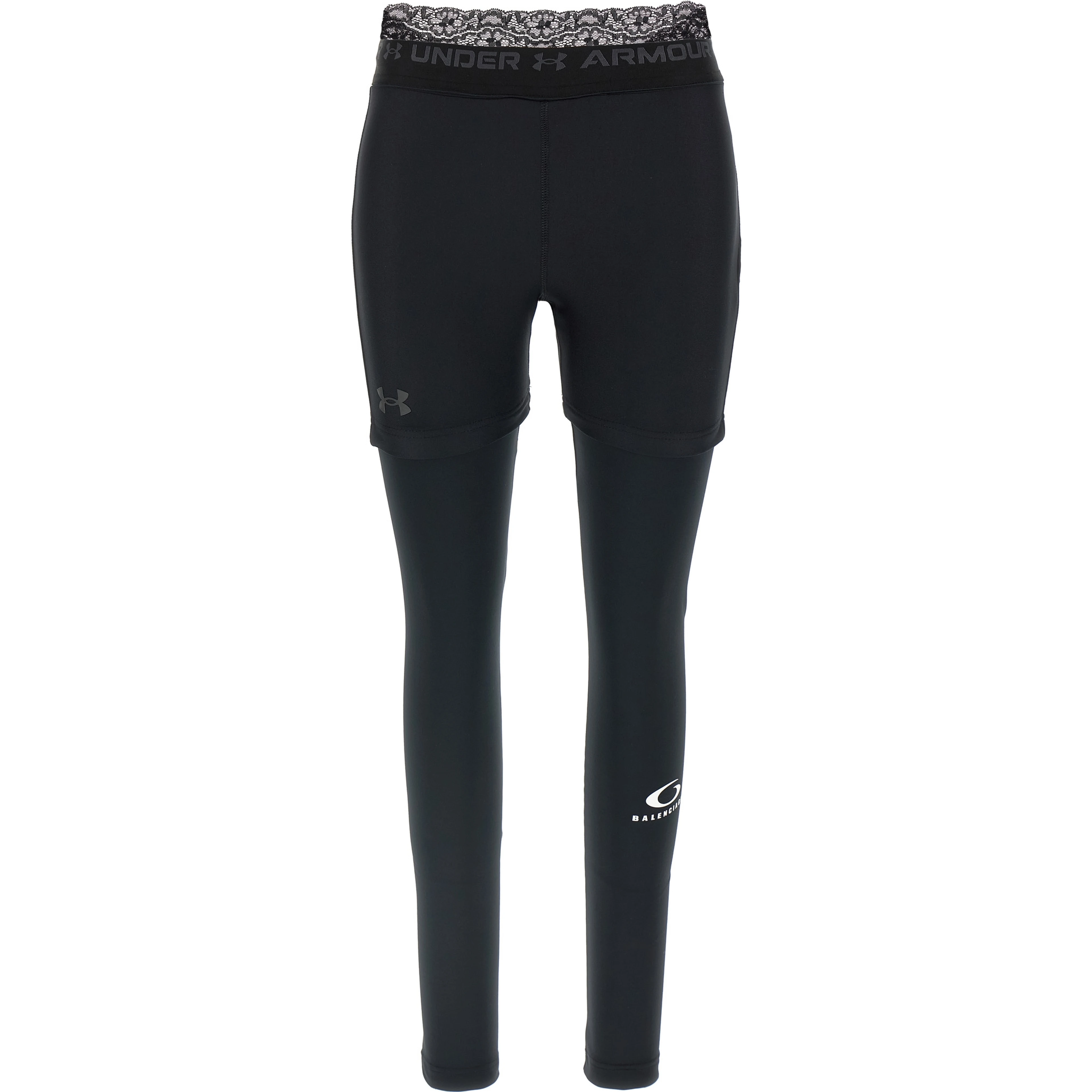 Black Polyester Leggings