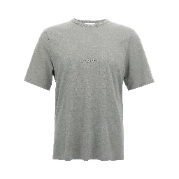 Gray Cotton T-Shirt