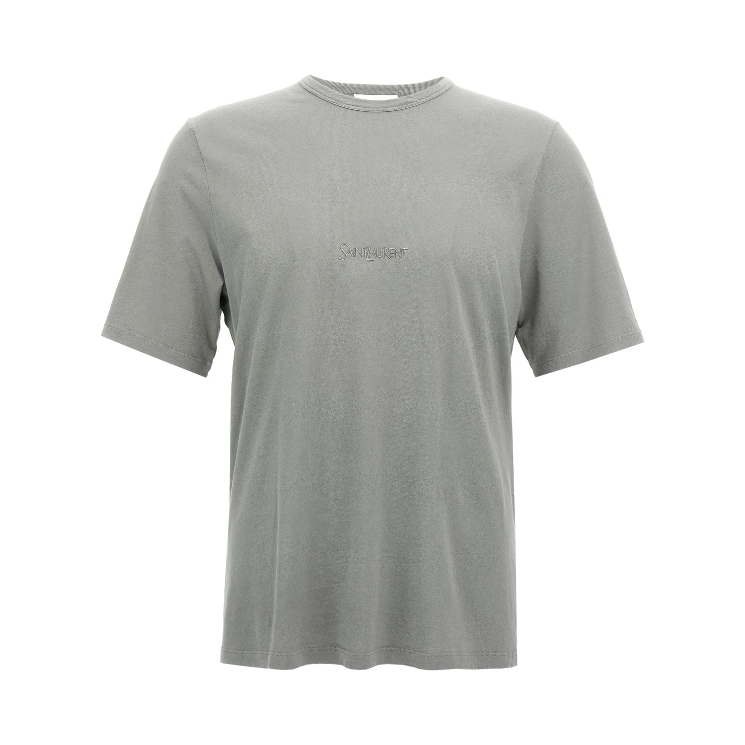 Gray Cotton T-Shirt
