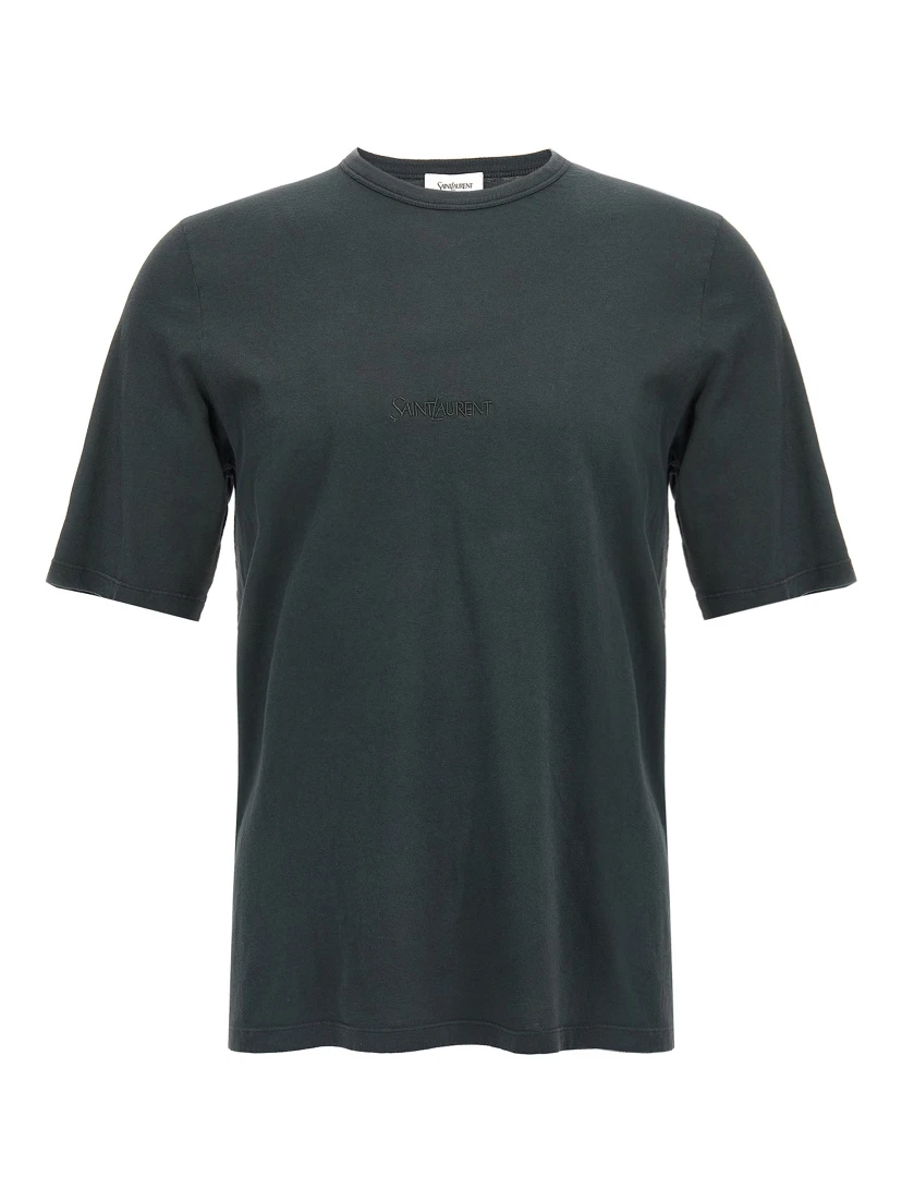 Black Cotton T-Shirt