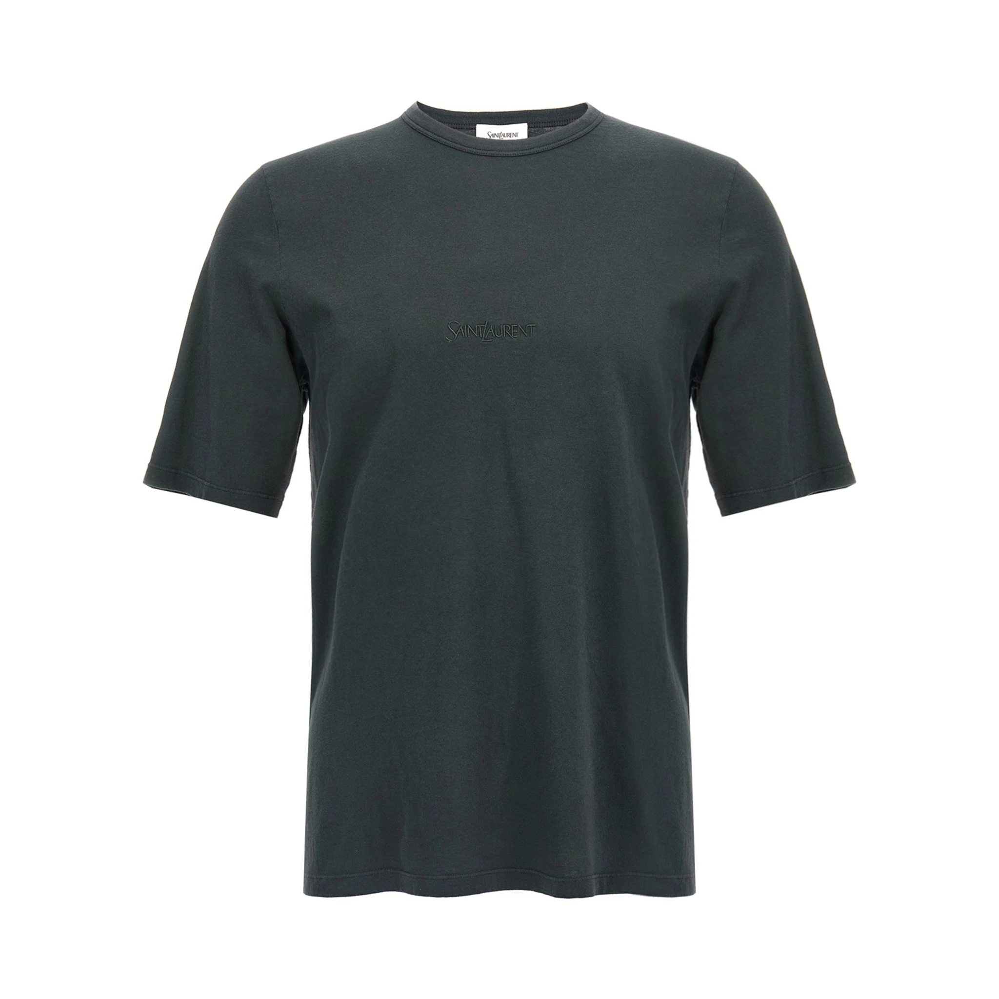 Black Cotton T-Shirt