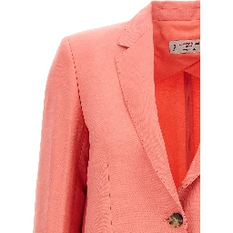 Multicolor Viscose Blazer