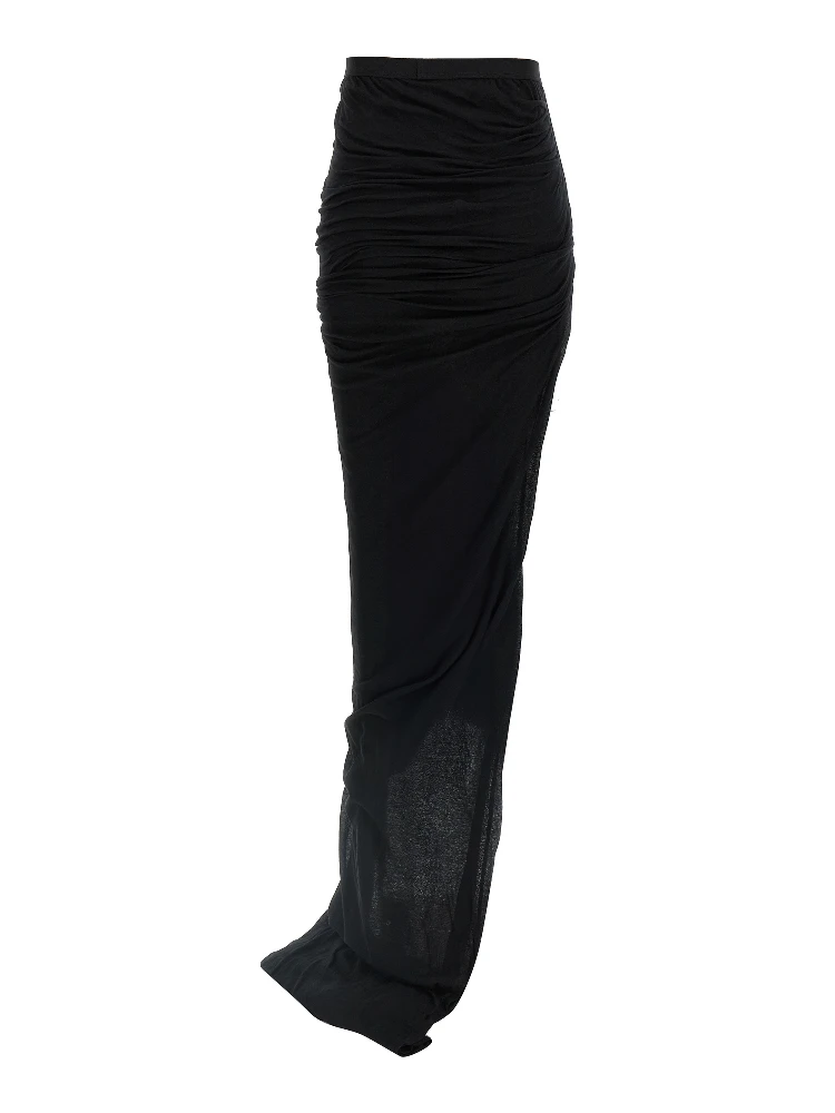 Black Cotton Mini Skirt alternative