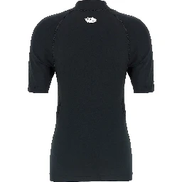 Black Polyester T-Shirt