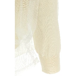 White Wool Cardigan
