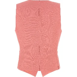 Multicolor Viscose Sleeveless Jacket