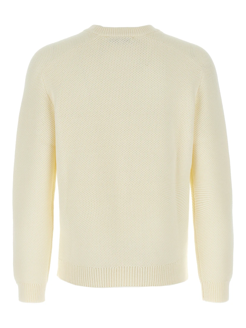 White Cotton Cardigan