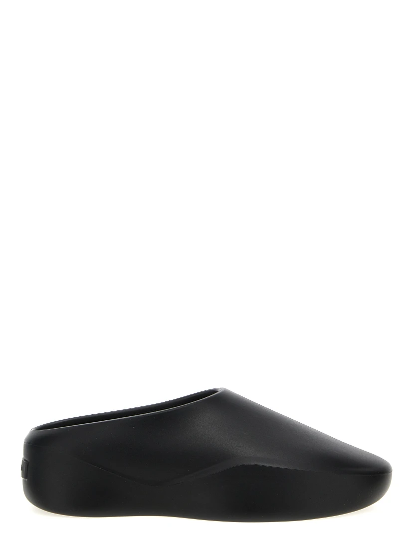 Black Rubber Clogs