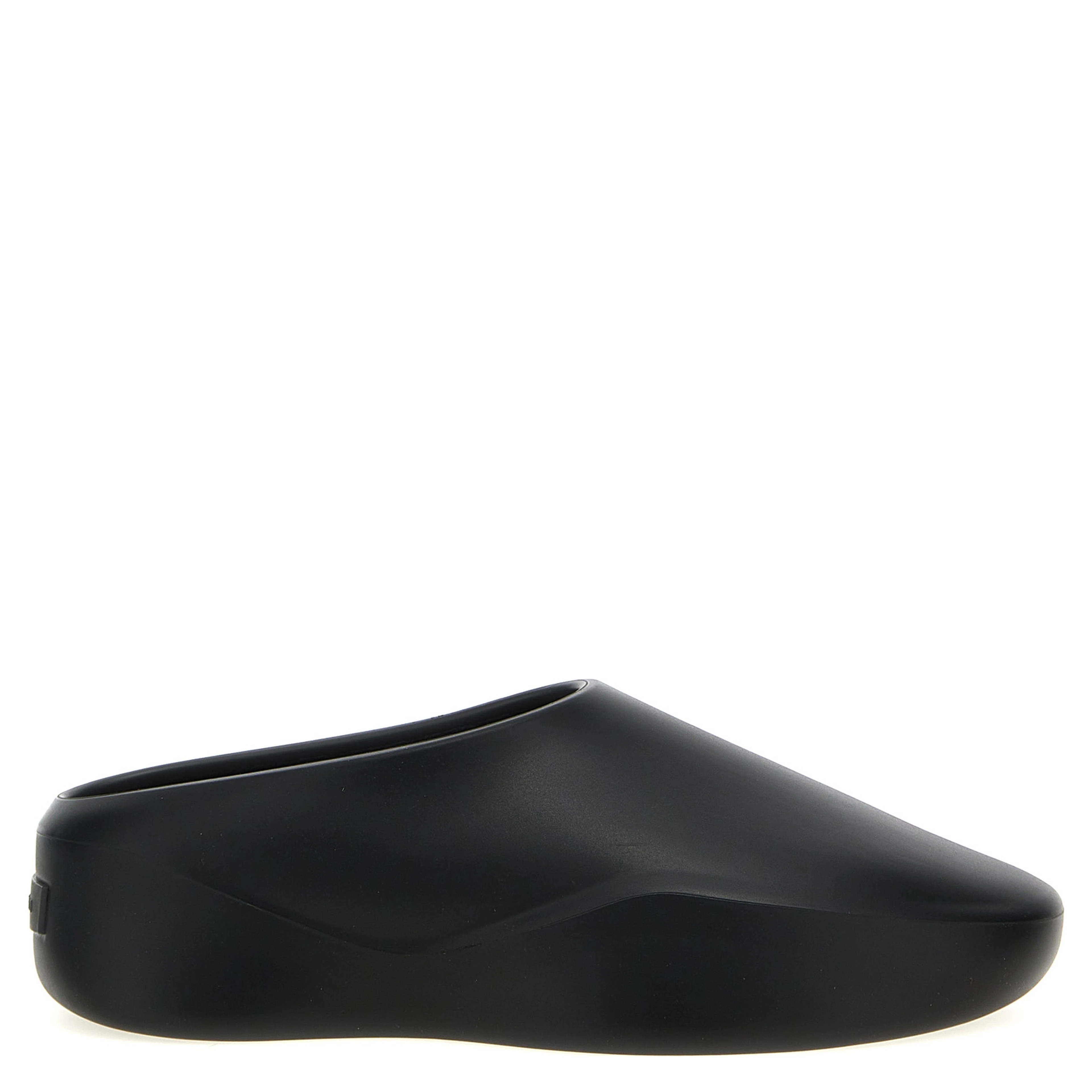 Black Rubber Clogs