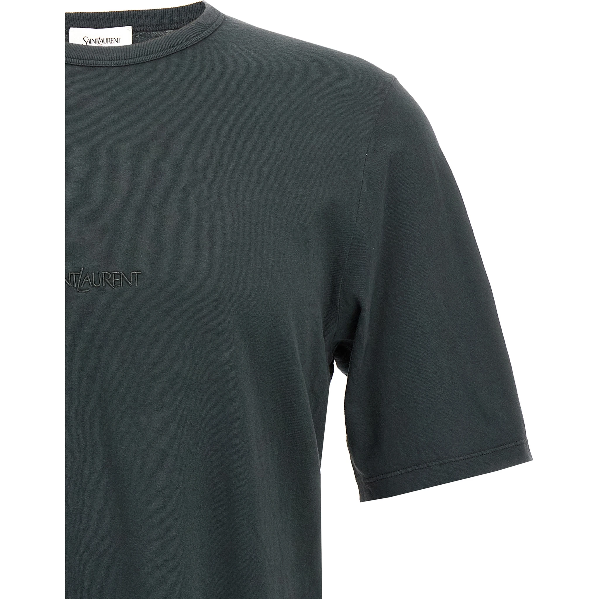 Black Cotton T-Shirt
