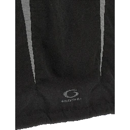 Black Polyester Shell Jacket