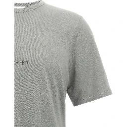 Gray Cotton T-Shirt