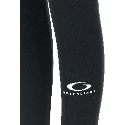 Black Polyester Leggings