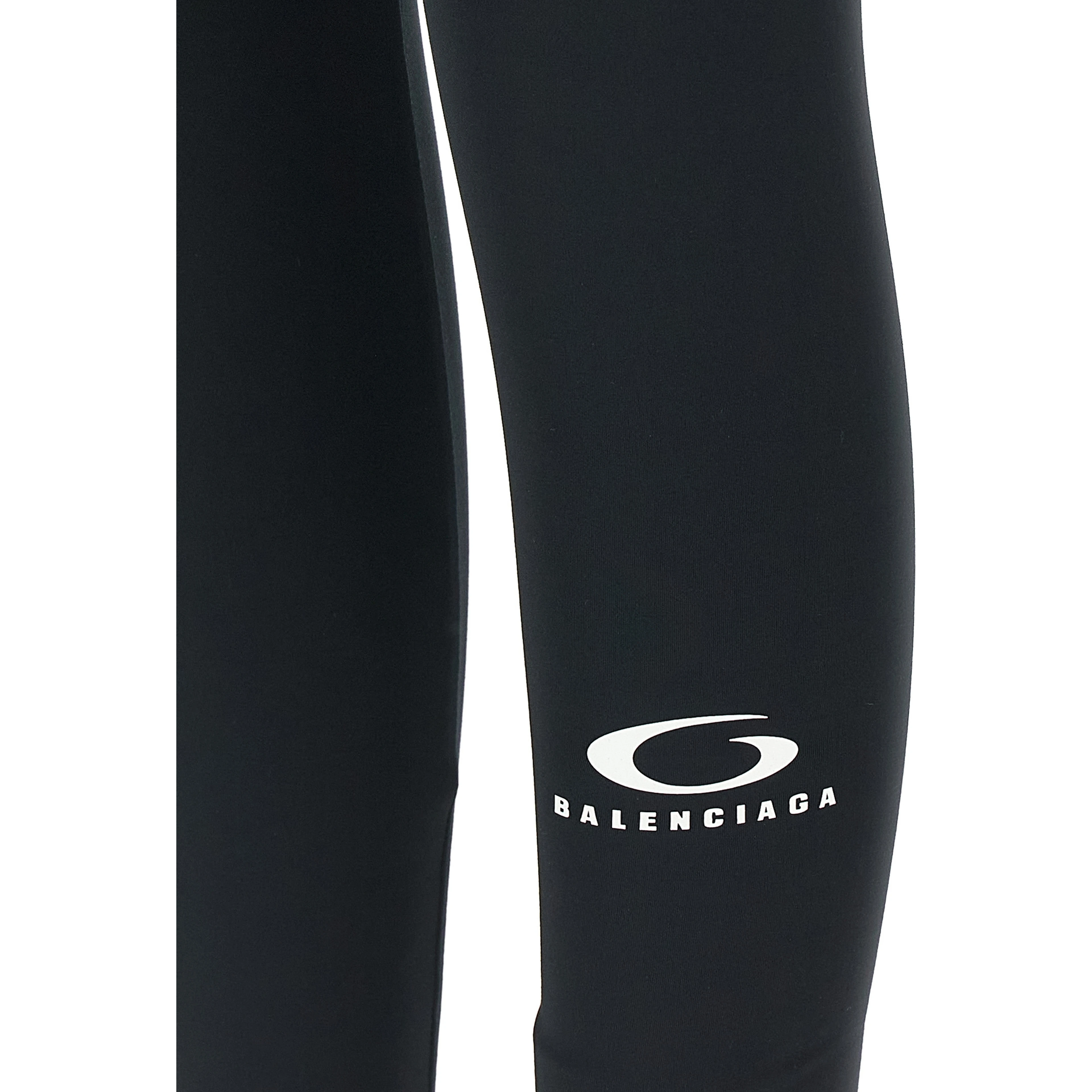 Black Polyester Leggings