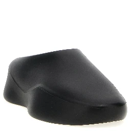 Black Rubber Clogs