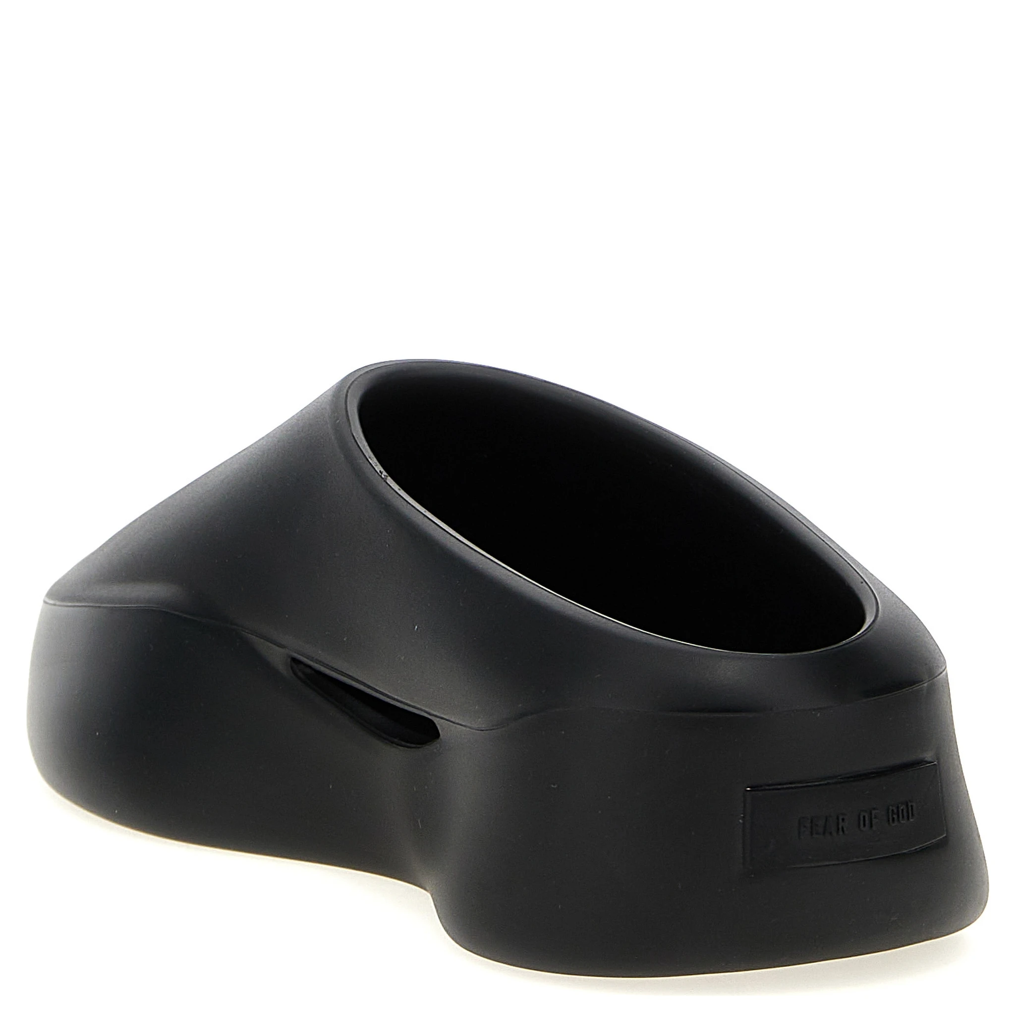 Black Rubber Clogs