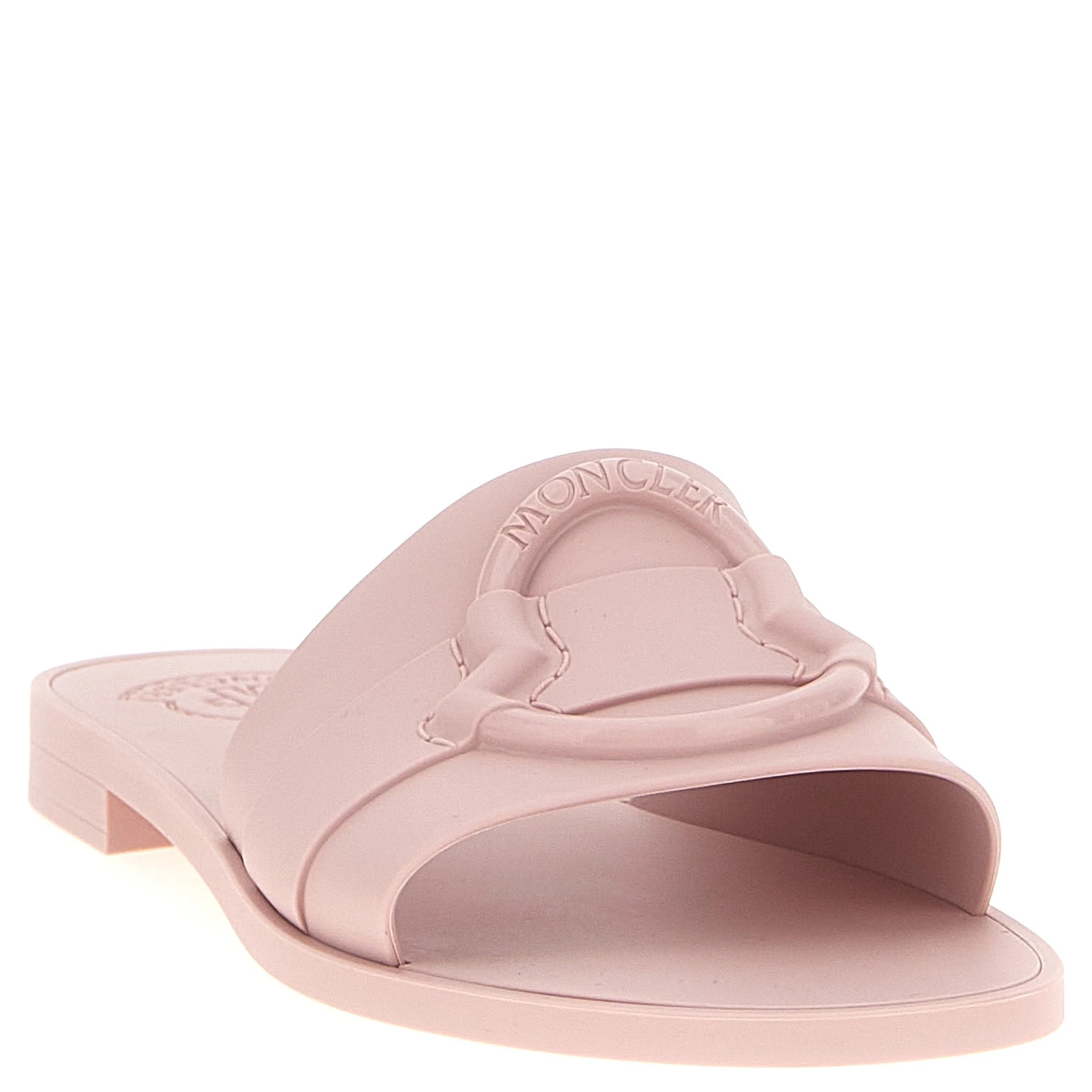 Multicolor Elastane Slides