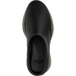 Black Rubber Clogs