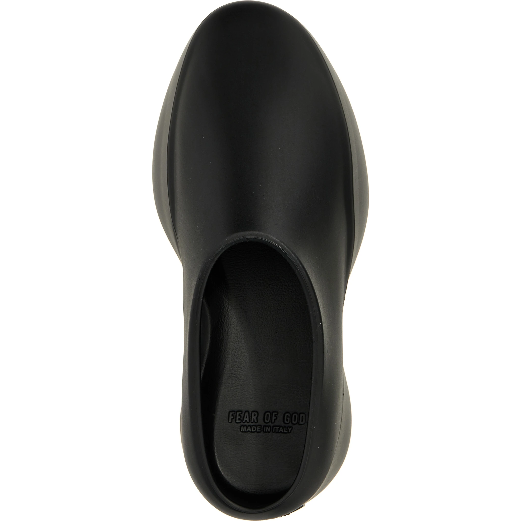 Black Rubber Clogs