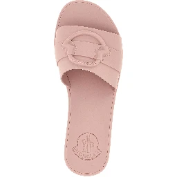 Multicolor Elastane Slides