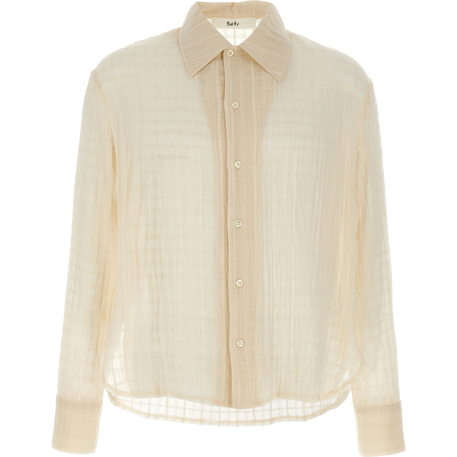 Beige Cotton Blouse