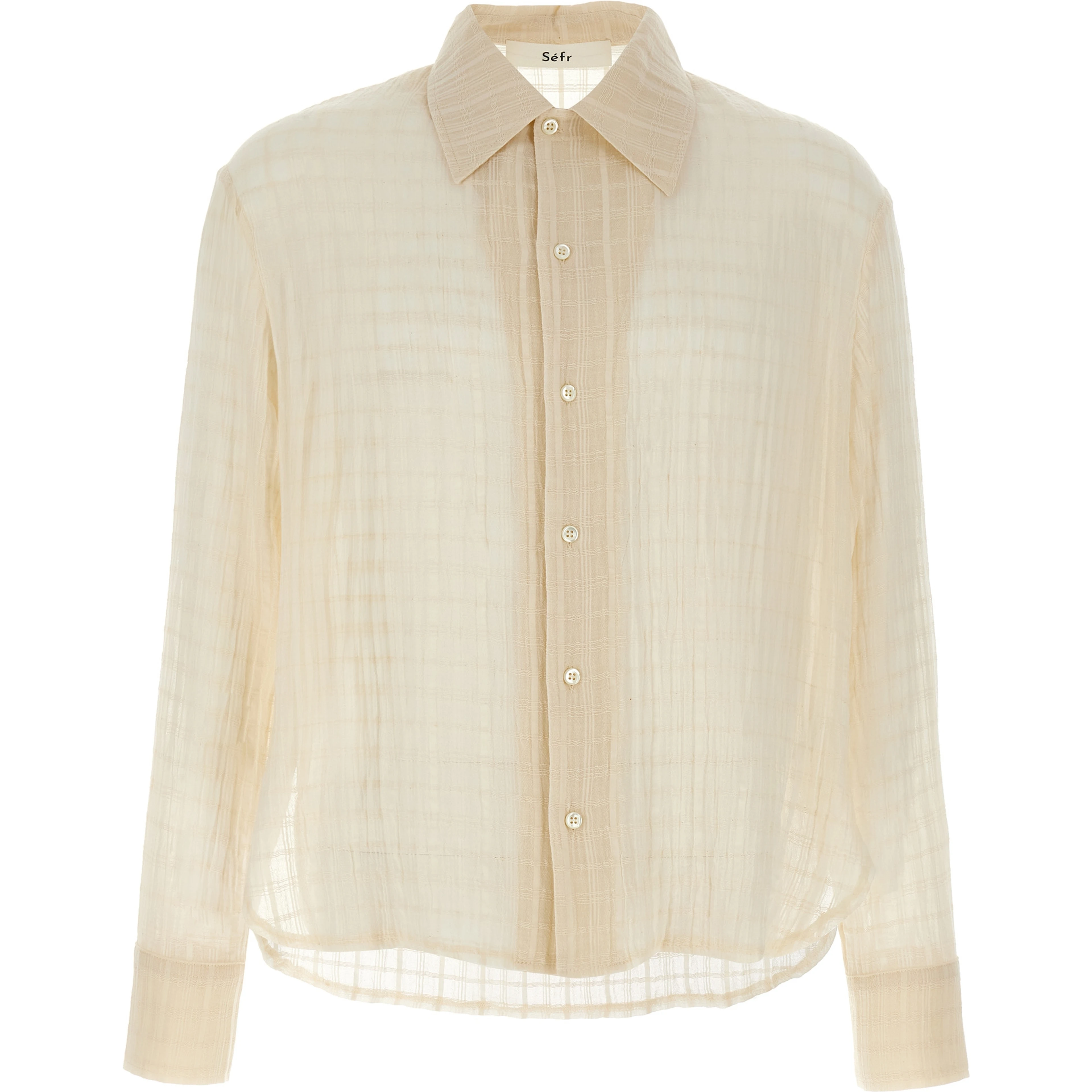 Beige Cotton Blouse