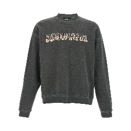 Gray Cotton Sweatshirt