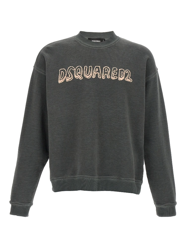 Gray Cotton Sweatshirt