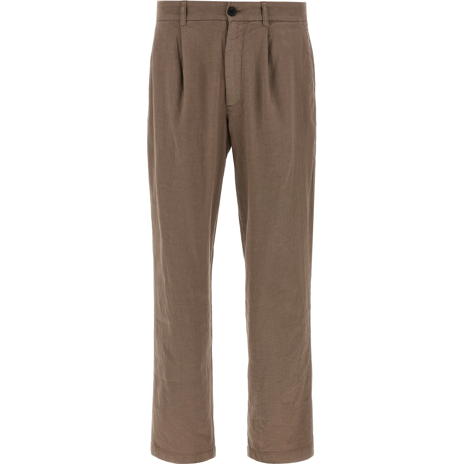 Brown Linen Pants