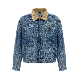 Blue Cotton Denim Jacket