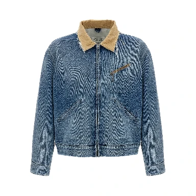 Blue Cotton Denim Jacket