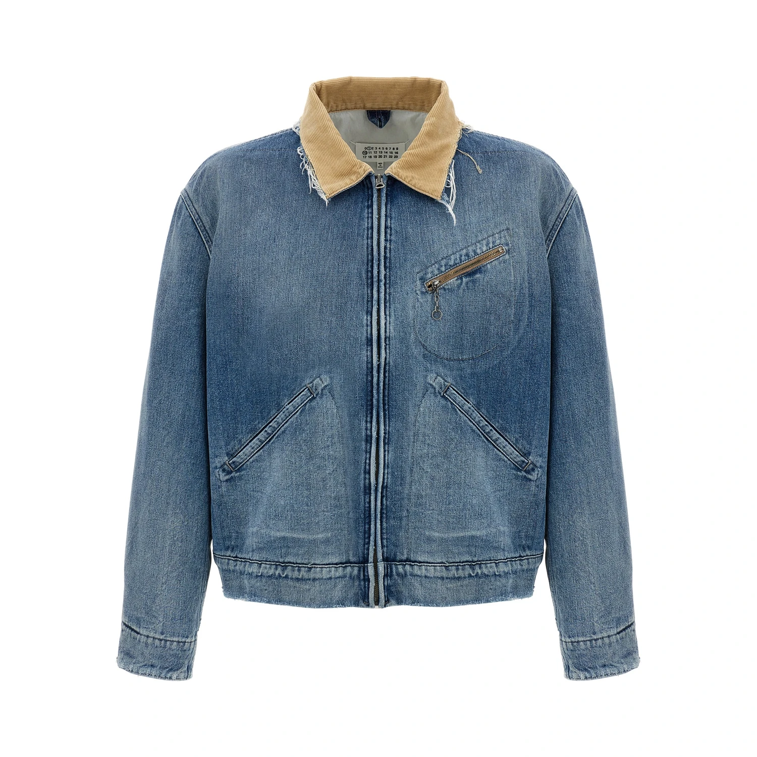 Blue Cotton Denim Jacket