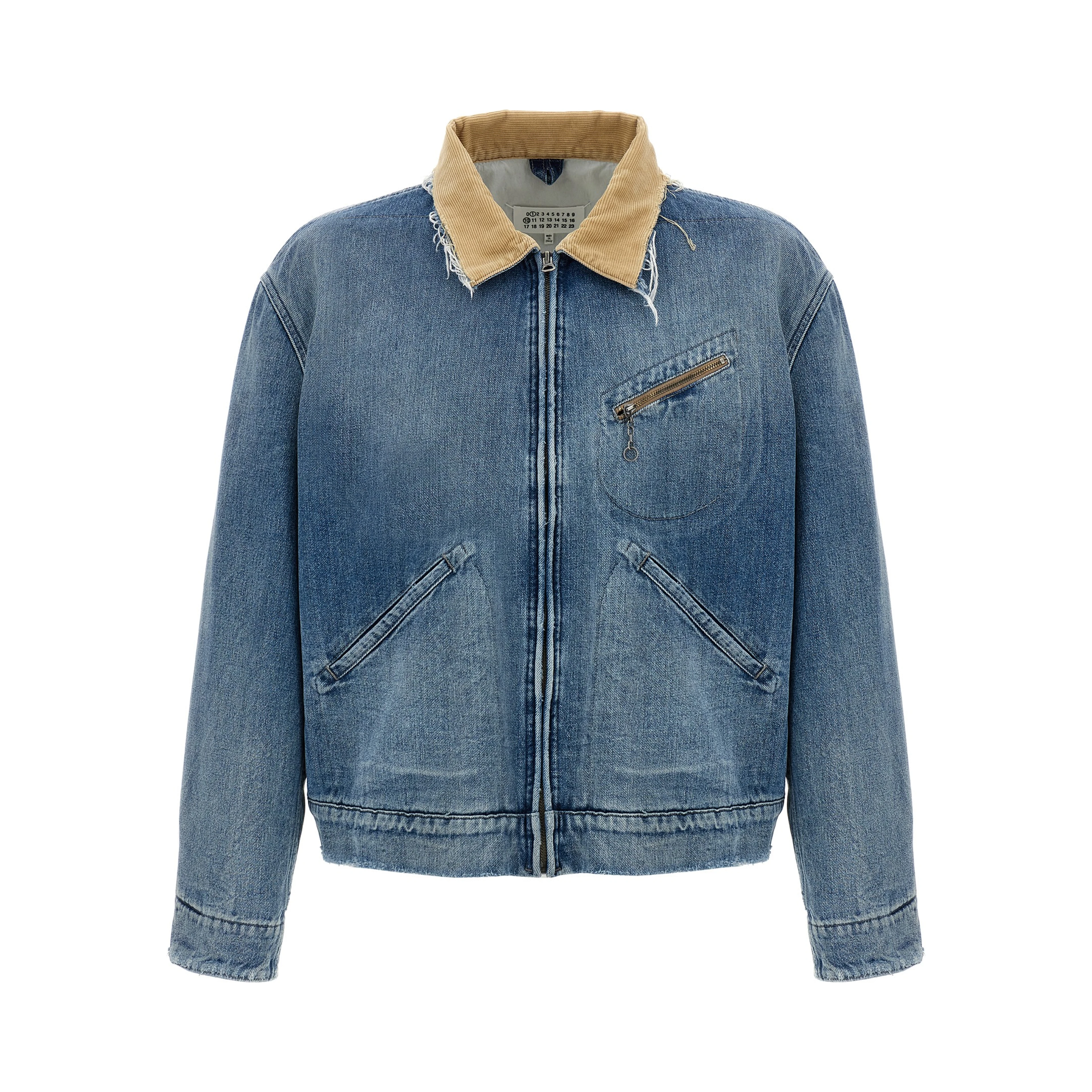 Blue Cotton Denim Jacket