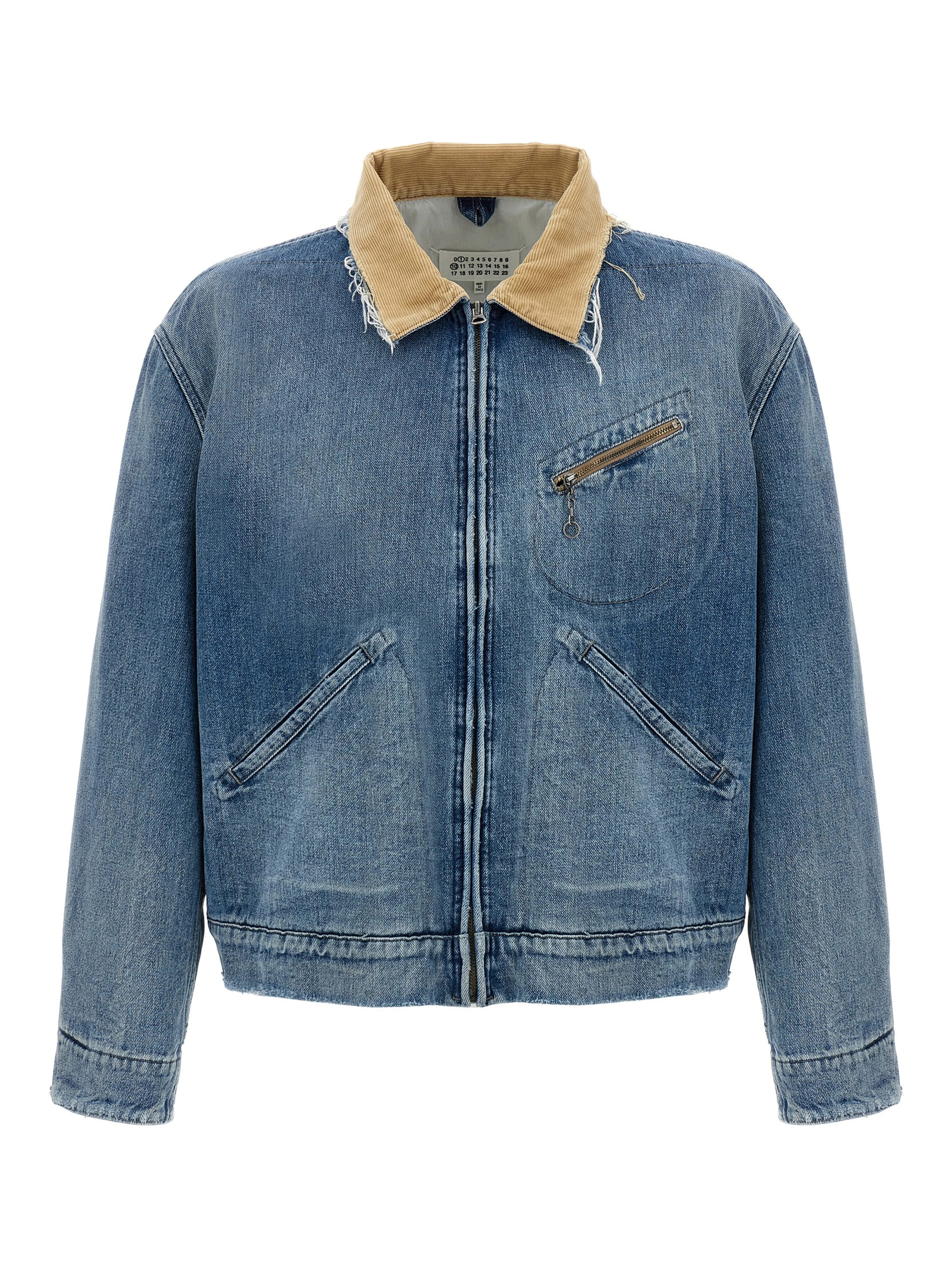 Blue Cotton Denim Jacket
