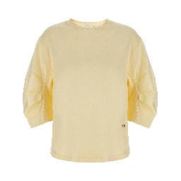 Beige Cotton T-Shirt